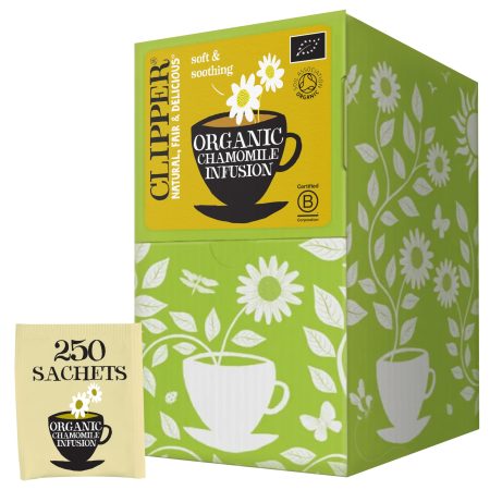 CLIPPER - Infusion Bio Camomille Maxi Format 250 Sachets - 375g