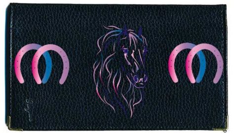 Syl'la Porte-chéquier et Porte-cartes en Cuir Noir pour Femme - Élégance et Praticité au Quotidien