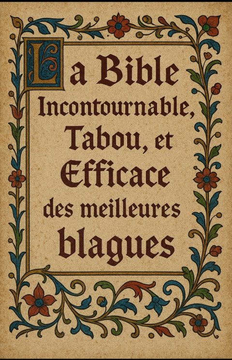 La Bible Incontournable, Tabou et Efficace des meilleurs blagues : B.I.T.E - Le Recueil Ultime pour Rire Sans Limites