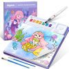 JoyCat Livre de coloriage à l'eau pour tout-petits 3-8 ans - Kit aquarelle créatif et éducatif