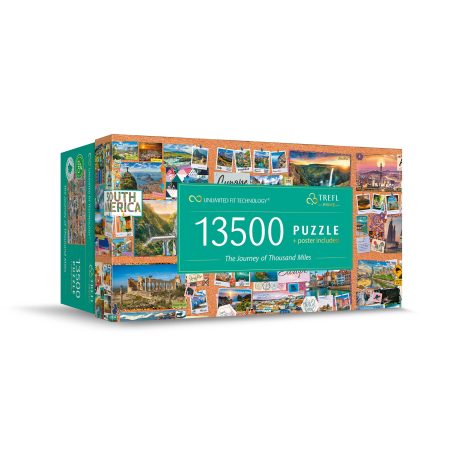 Trefl Prime UFT Puzzle - The Journey of Thousand Miles, 13500 Pièces, Bio, Collage, Divertissement Créatif pour Adultes et Enfants dès 12 Ans
