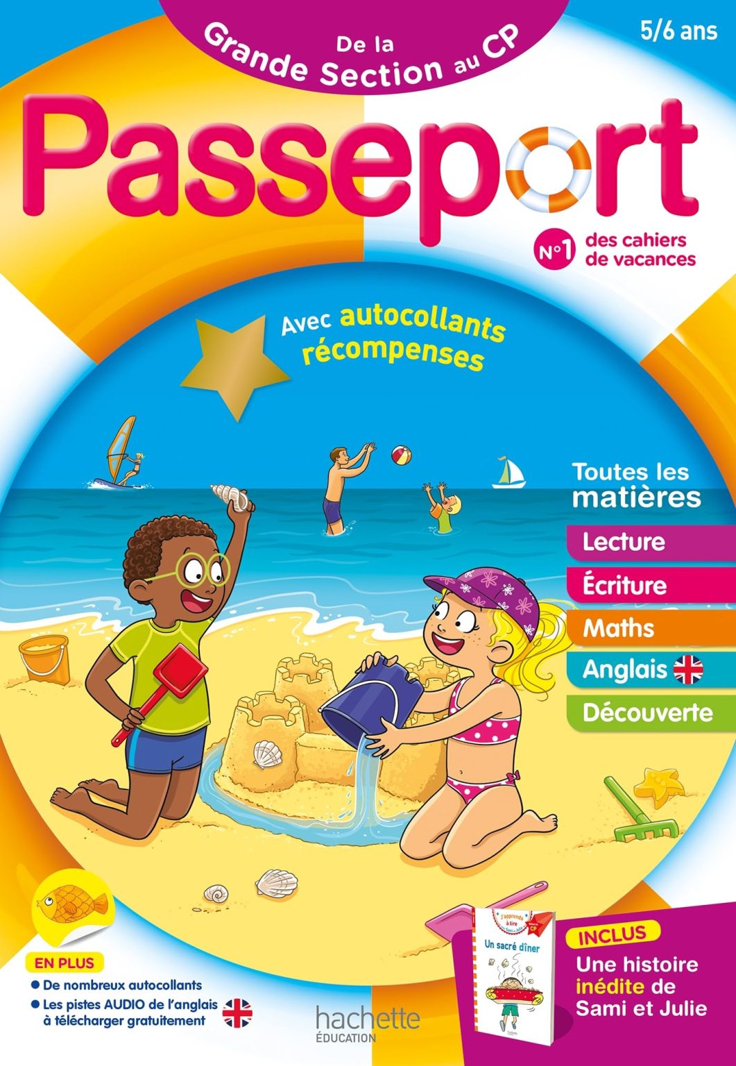 Passeport Maternelle : Révisions CP - Cahier de vacances 5-6 ans