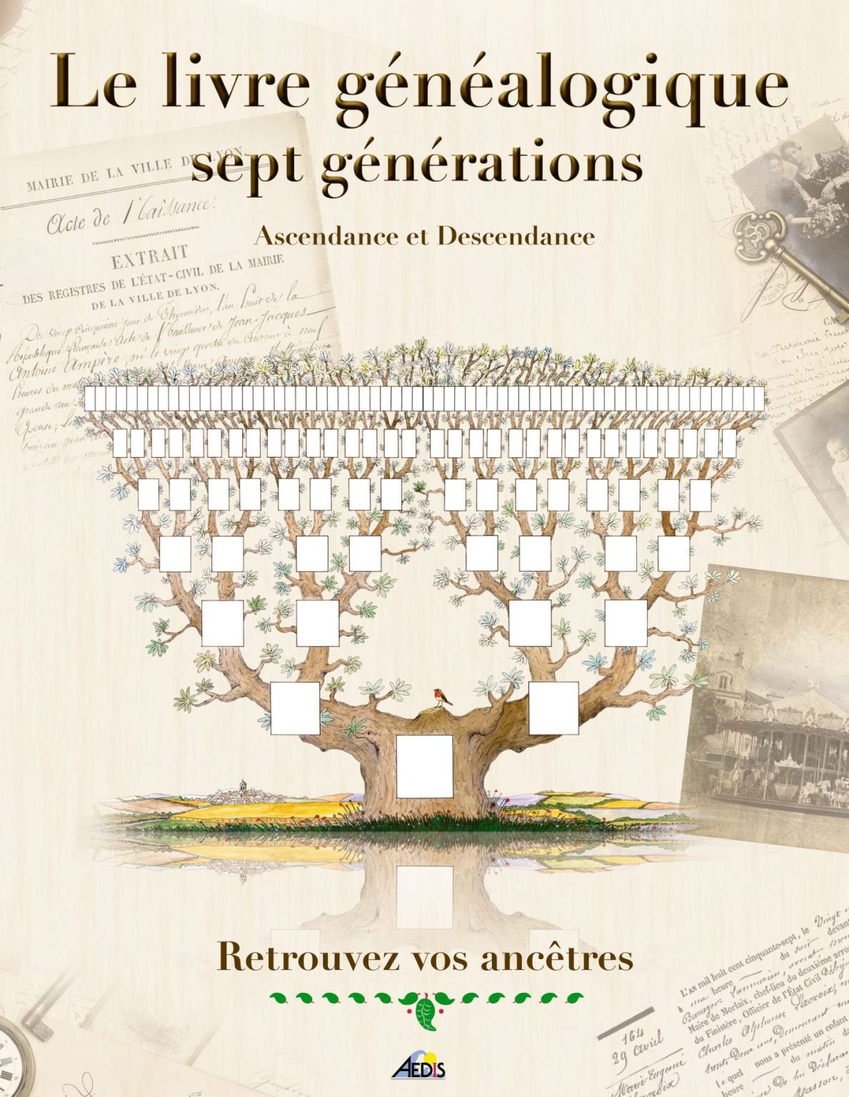 LG7 - Le Livre Généalogique Sept Générations : Retracez Votre Histoire Familiale