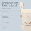 Ergobaby Porte-Bébé Adapt Natural Linen : Confort Ergonomique de la Naissance à 4 Ans