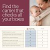 Ergobaby Porte-Bébé Adapt Natural Linen : Confort Ergonomique de la Naissance à 4 Ans